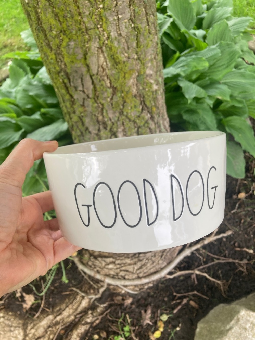 Rae Dunn GOOD DOG bowl